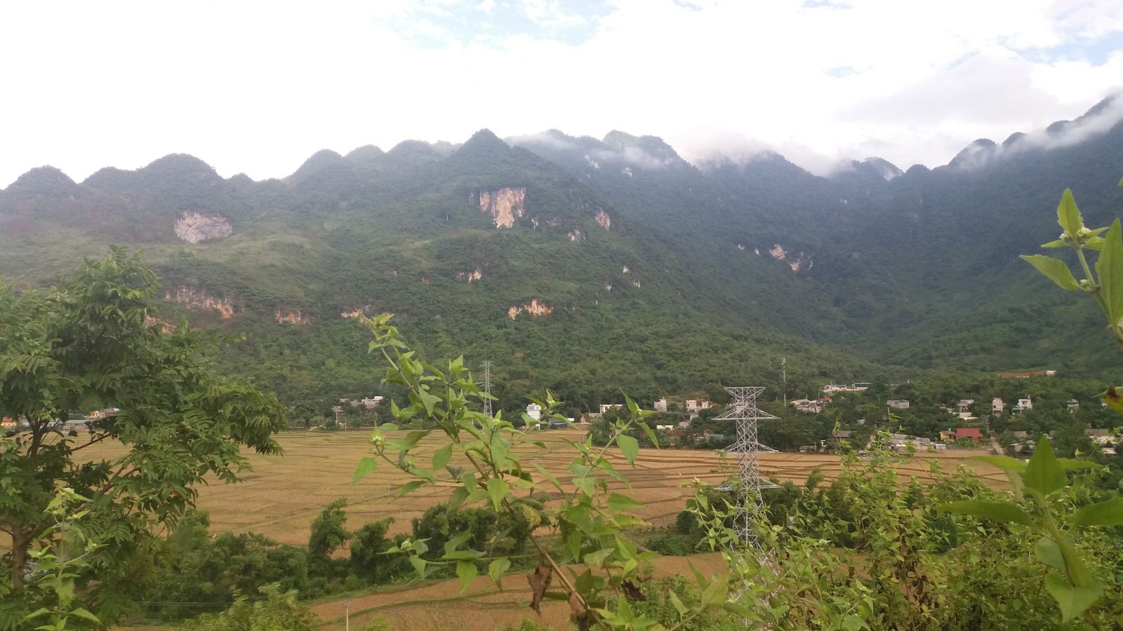 Mai Chau valley view