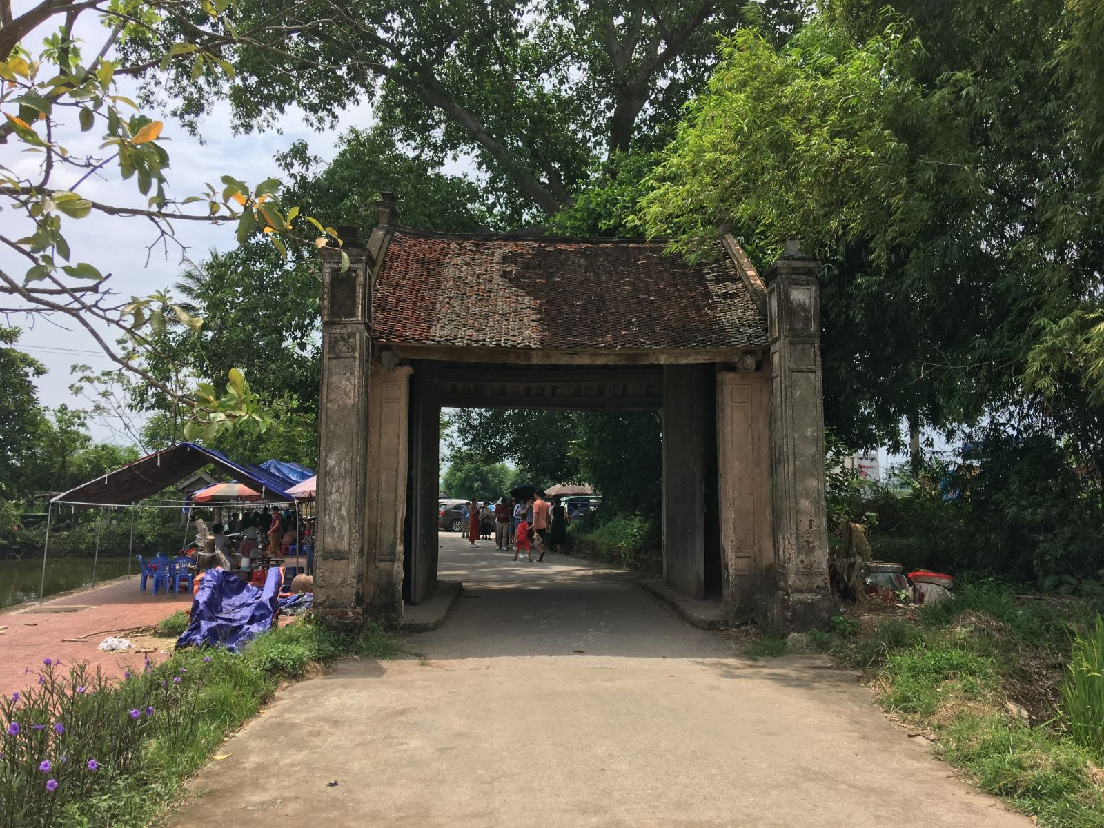 Gate of the village