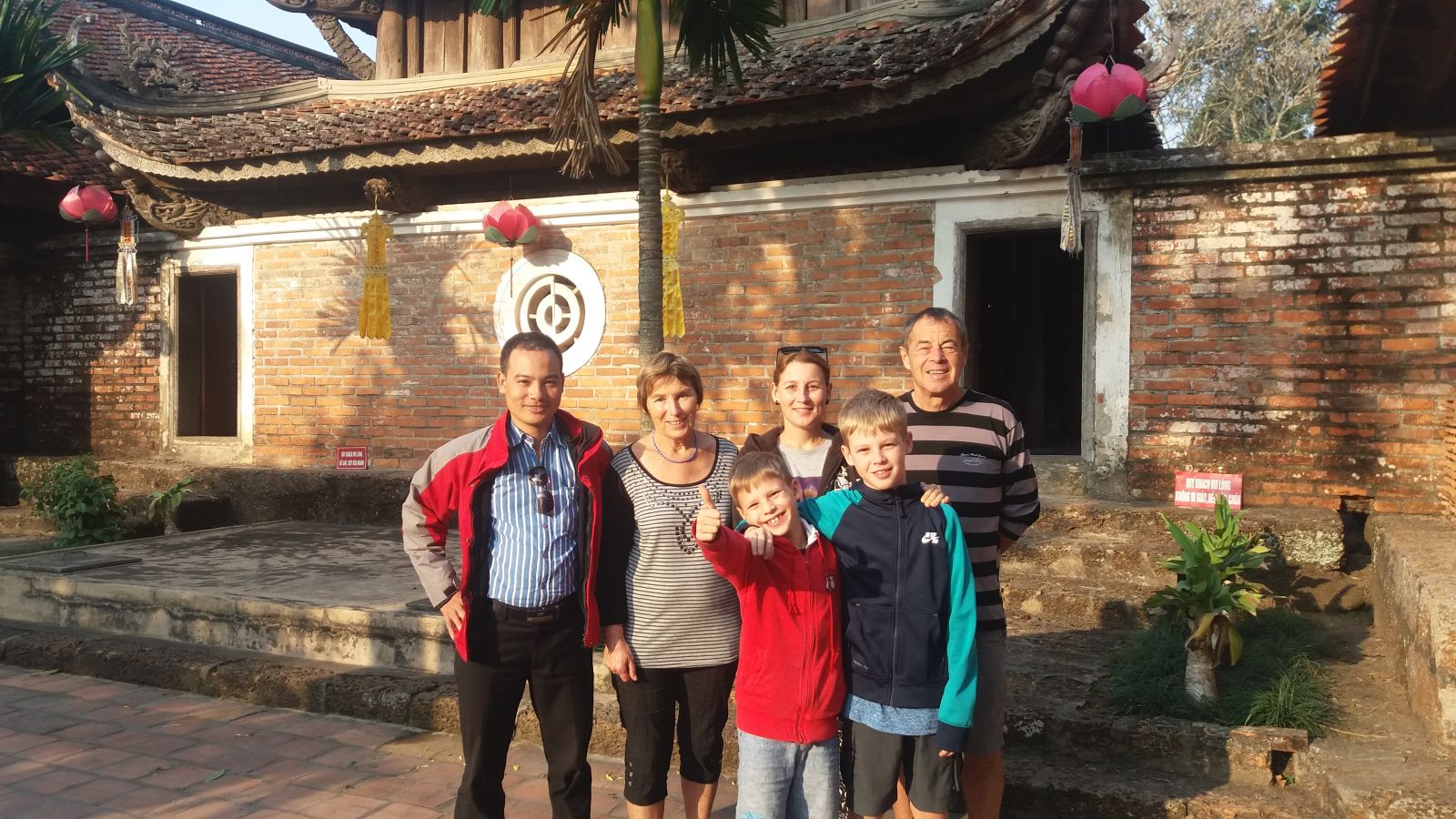 Vietnam family holidays to Tay Phuong pagoda