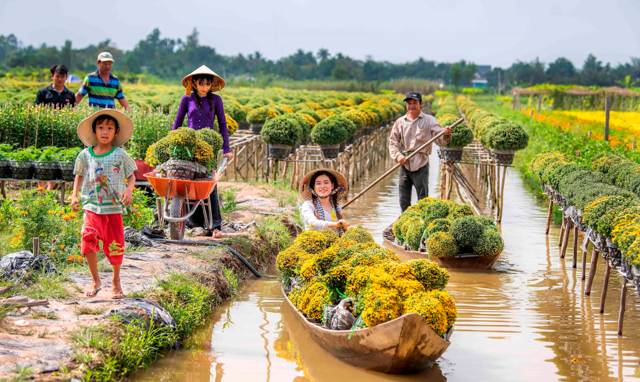 Sadec Flower festival Vietnam
