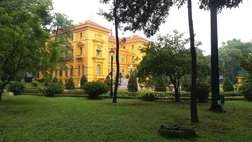 Presidential Palace in Hanoi