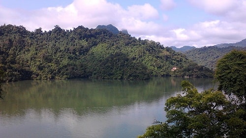 Ba Be lake, Ba Be national park Vietnam