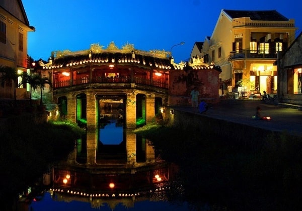 Hoi An Ancient Town, a famous UNESCO world cultural heritage site of Vietnam