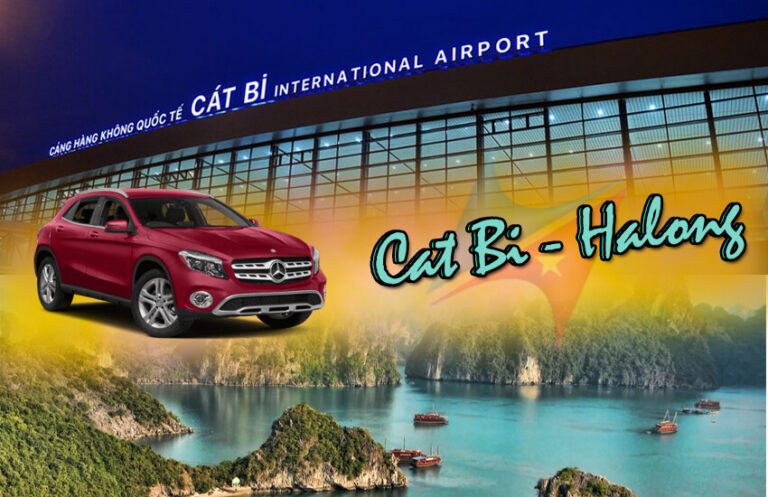 Hai Phong Cat Bi airport car transfers to Halong bay