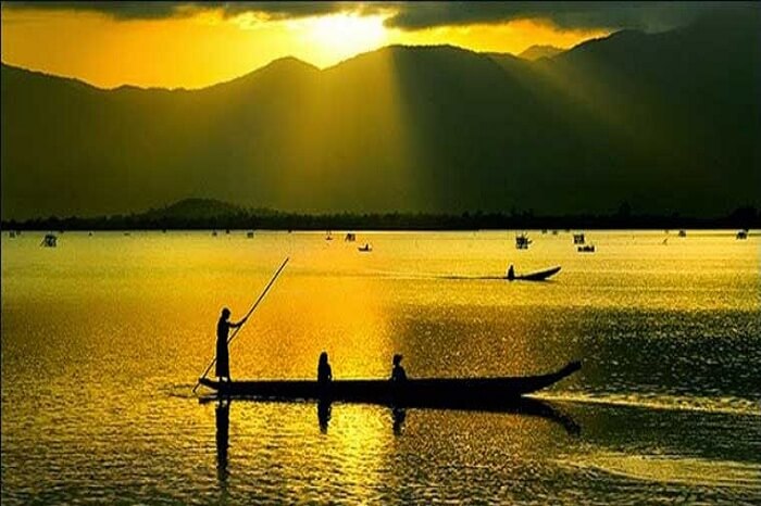 Lak Lake, the hidden gem of natural beauty in Dak Lak province, Central Highlands Vietnam