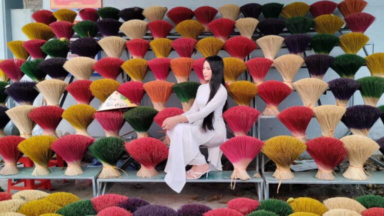 Capturing the Essence: Photography and Craft Experiences in Quang Phu Cau Incense Village