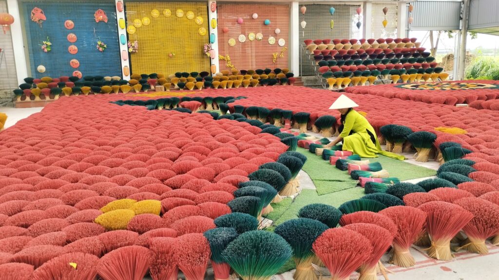 Step into Tradition: Half-Day Trip to Quang Phu Cau Incense Village