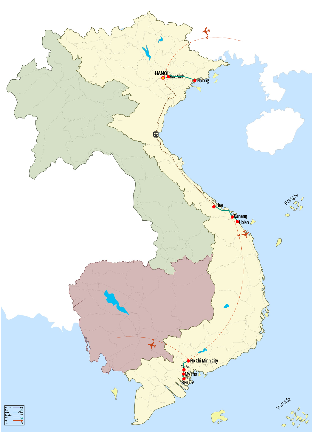 Tour Map