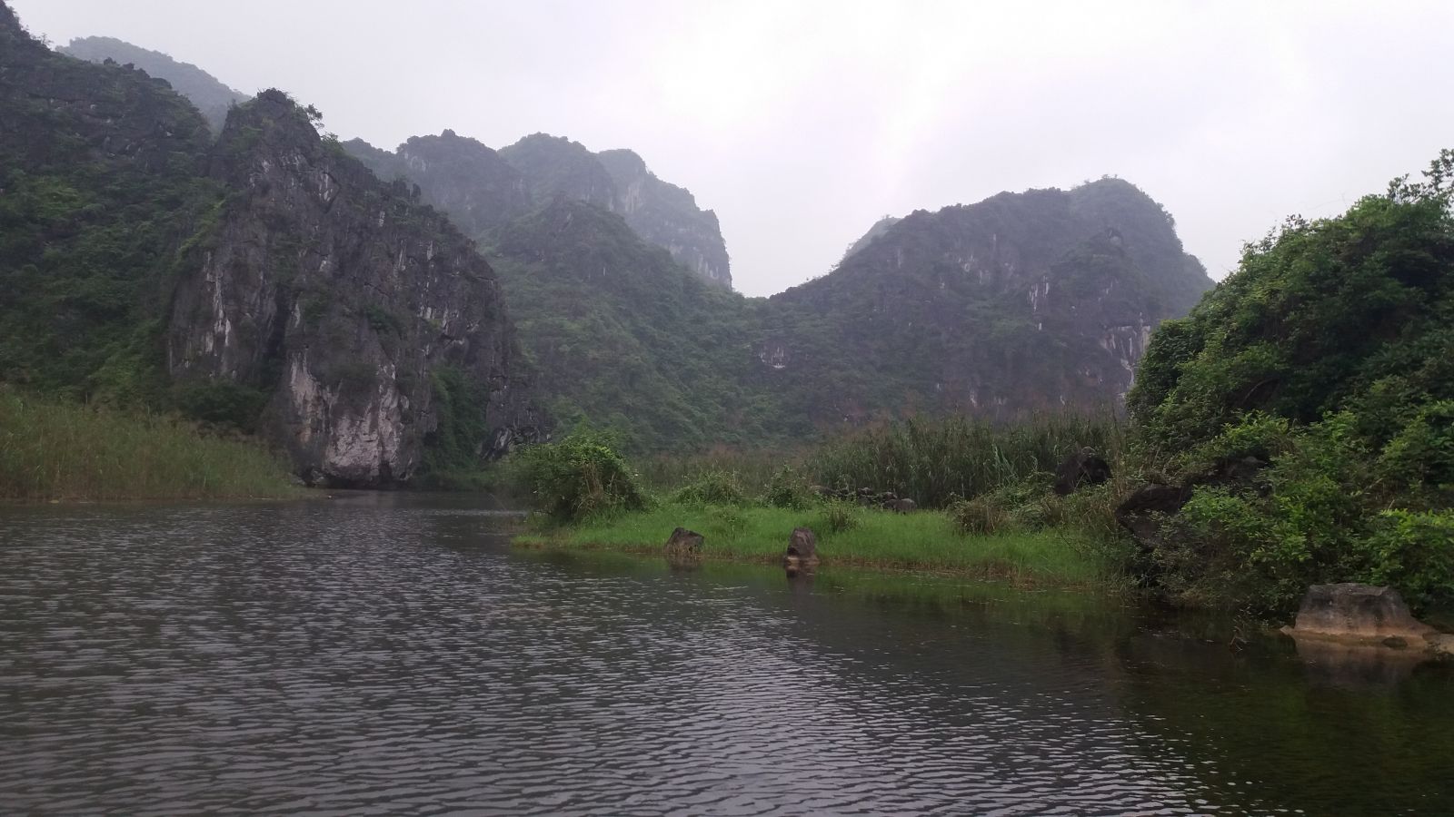 Limestone mountain Ninh Binh