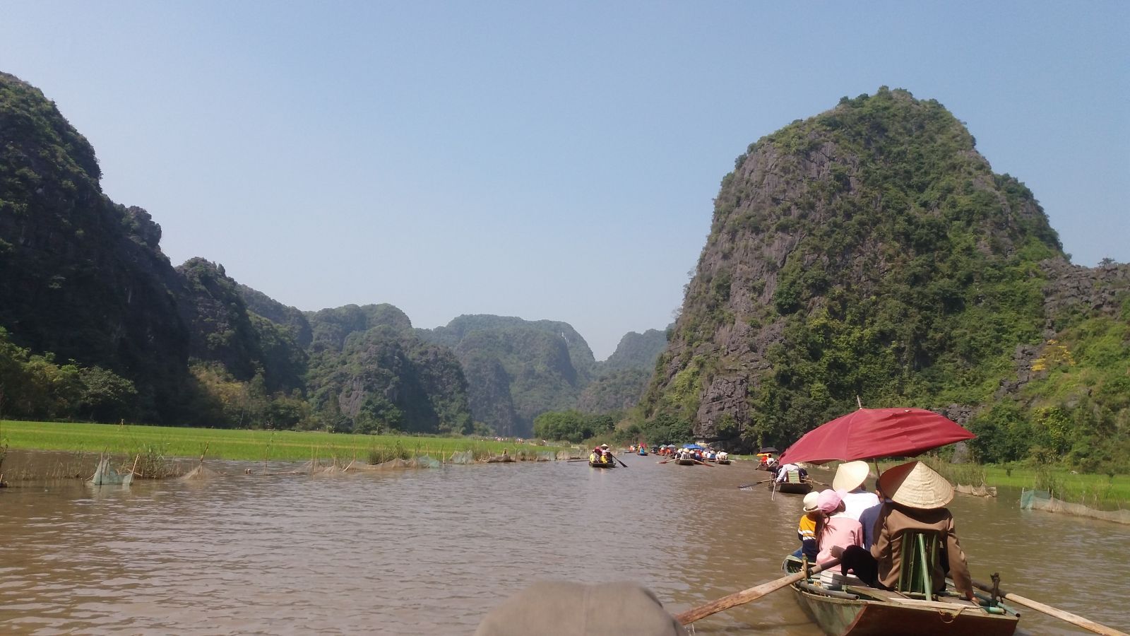 Baot ride Ninh Binh
