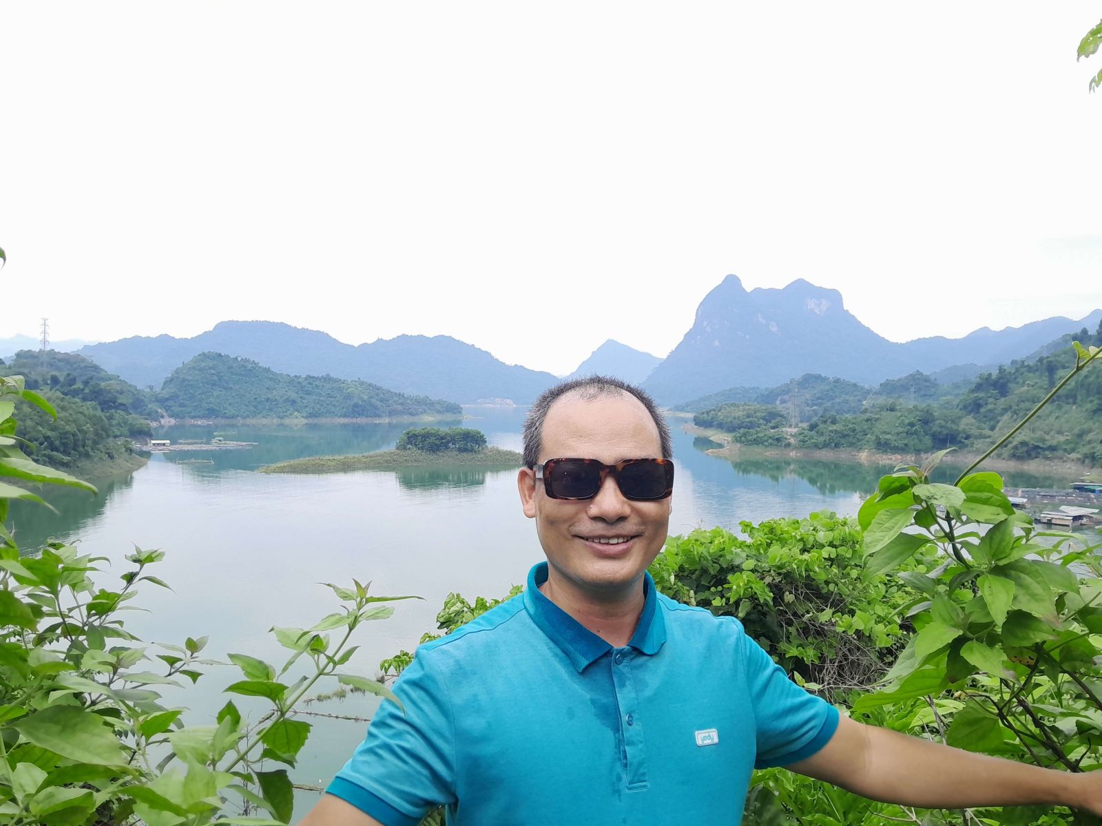 the view of Ha Hang damp & national park