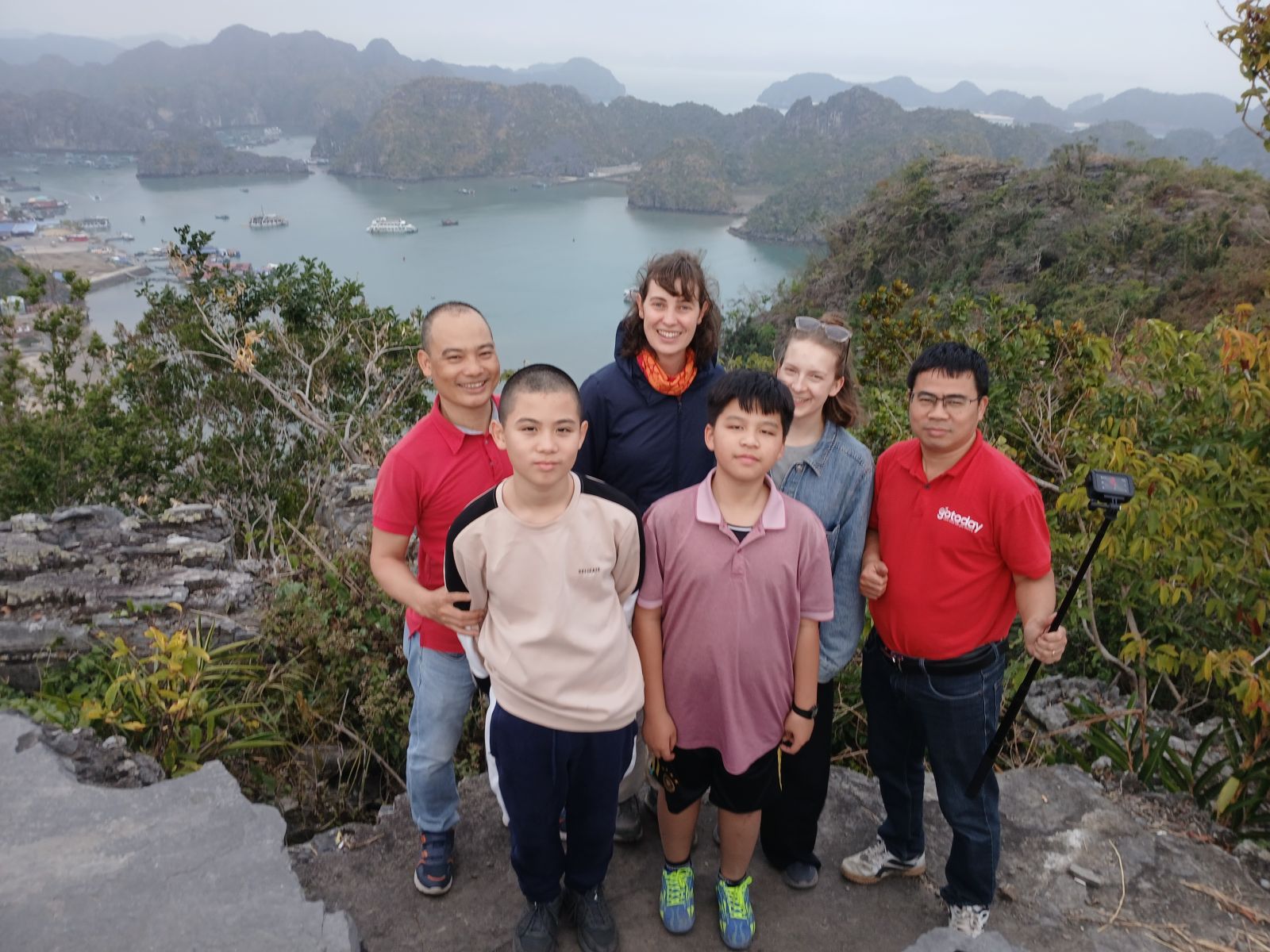 View of Lan Ha bay