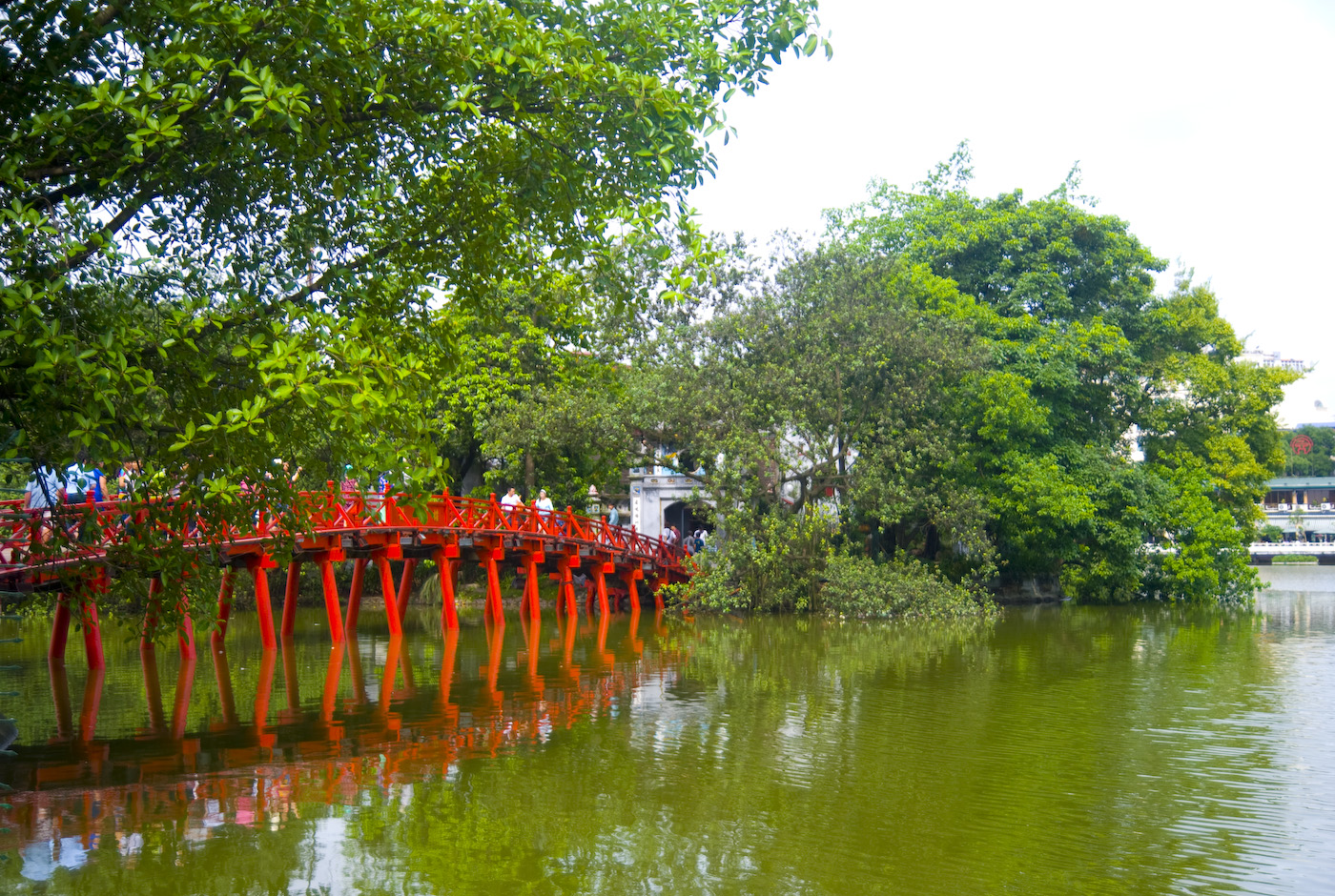 The Huc Bridge - Ngoc Son temple