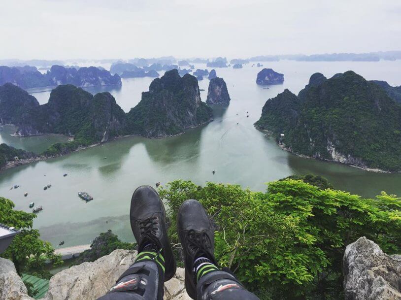 things to do in Halong bay- Bai Tho mountain