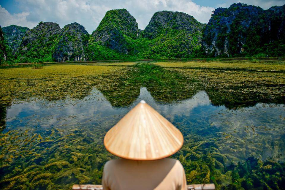 Boat Ride Tam Coc - Thai Vi temple