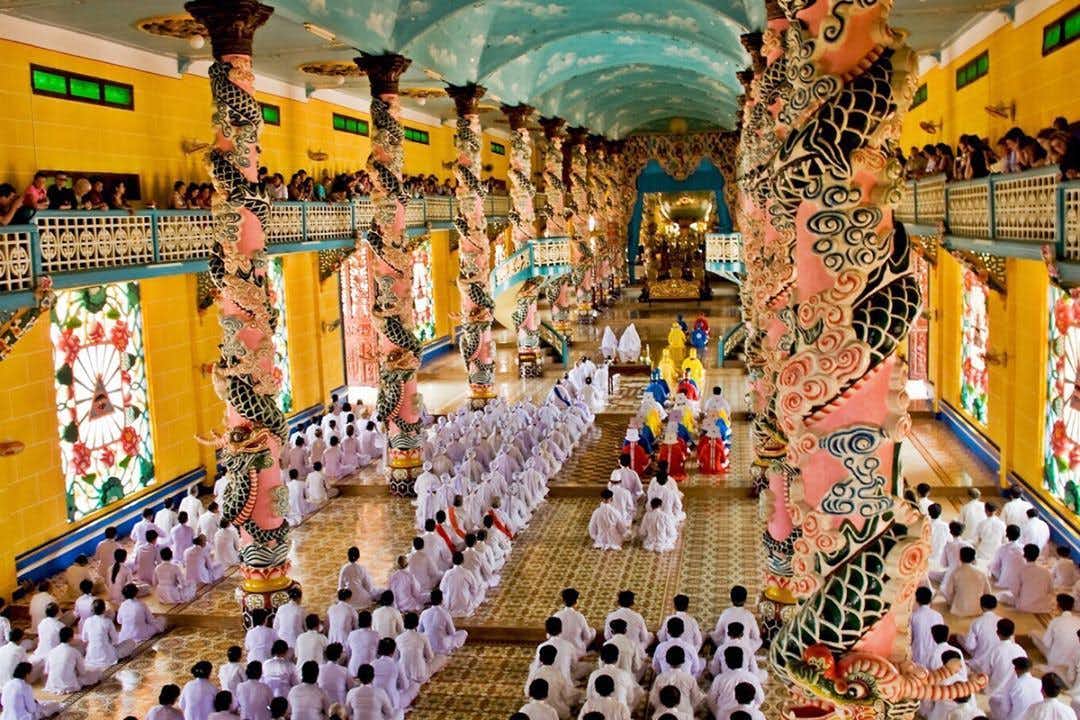 Cao Dai temple