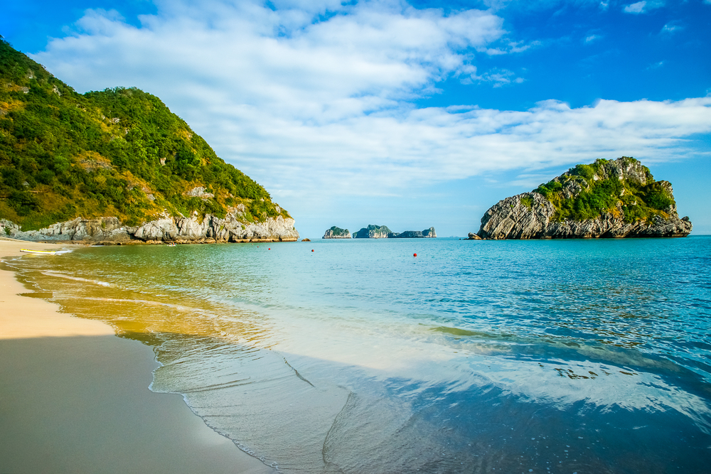 Beach in Cat Ba island