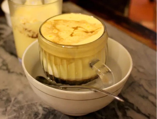 Hanoi egg coffee