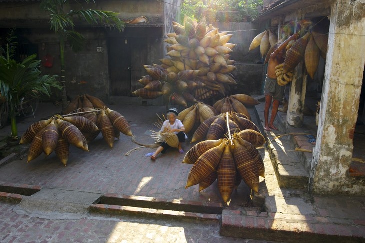 Fish Trap Making village Thu Sy