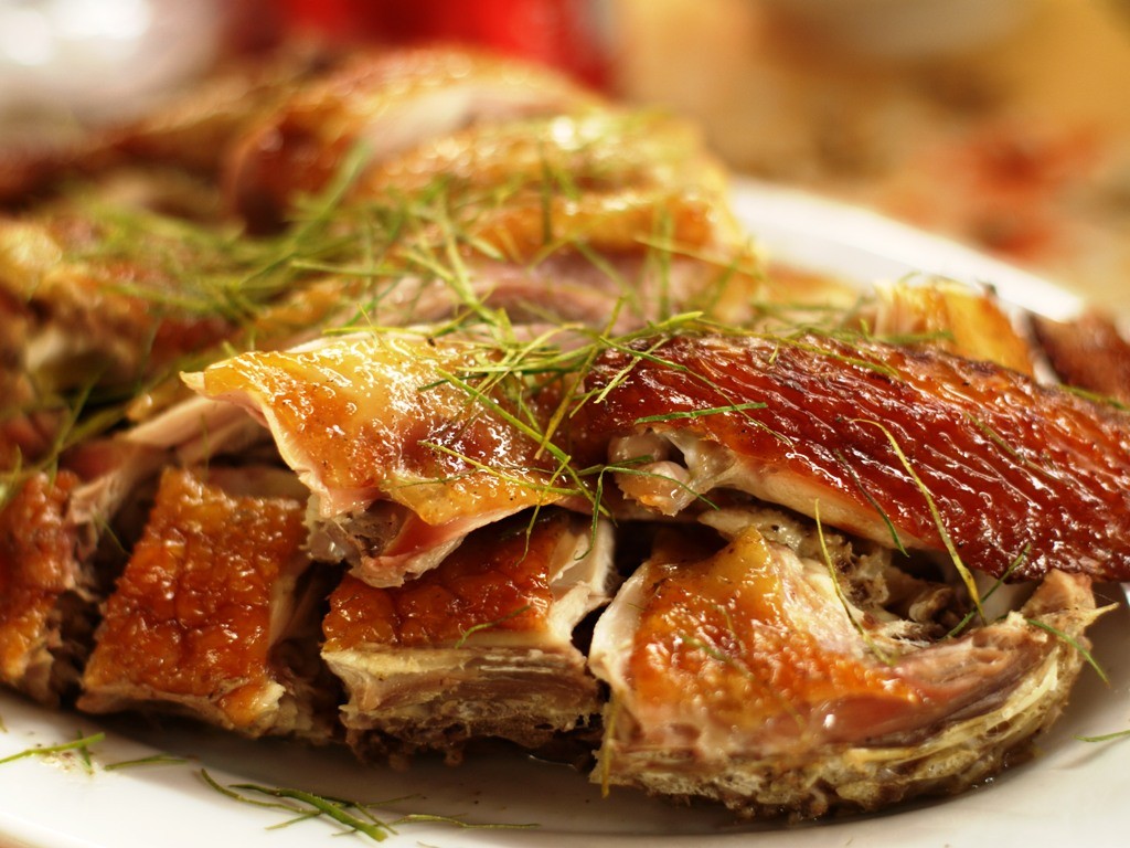 Grilled chicken dish