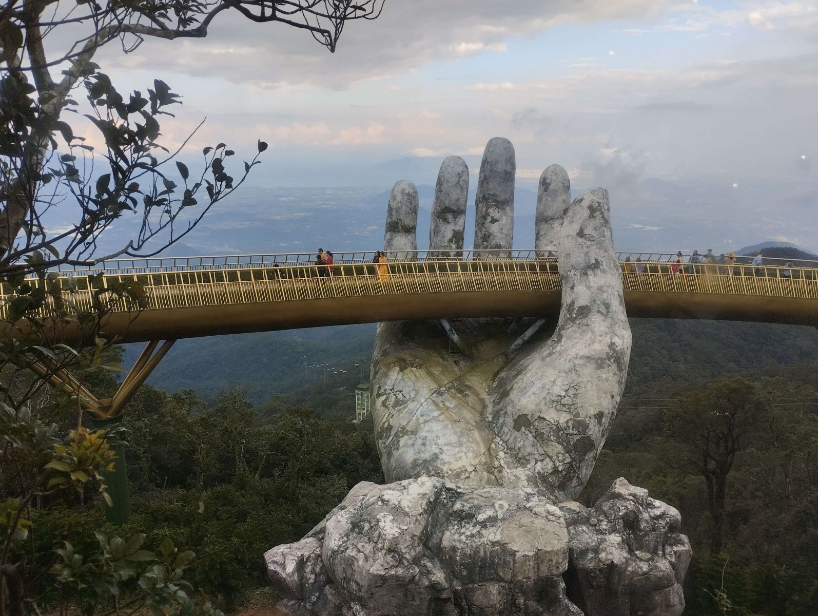 Golden Bridge - Sunset