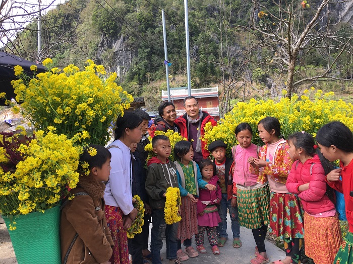 Yellow beauty of Kale Flowers in Ha Giang