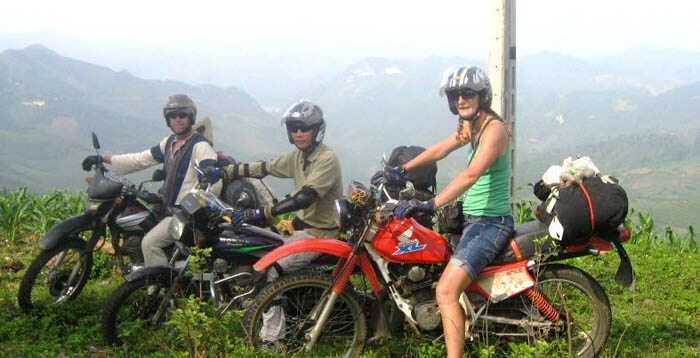 Hanoi- halong bay motorbike