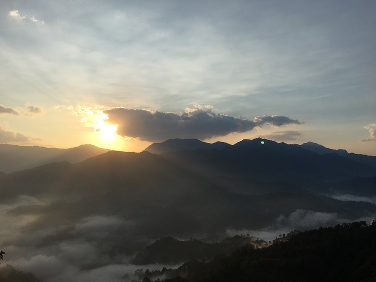 View from Ban Luoc homestay