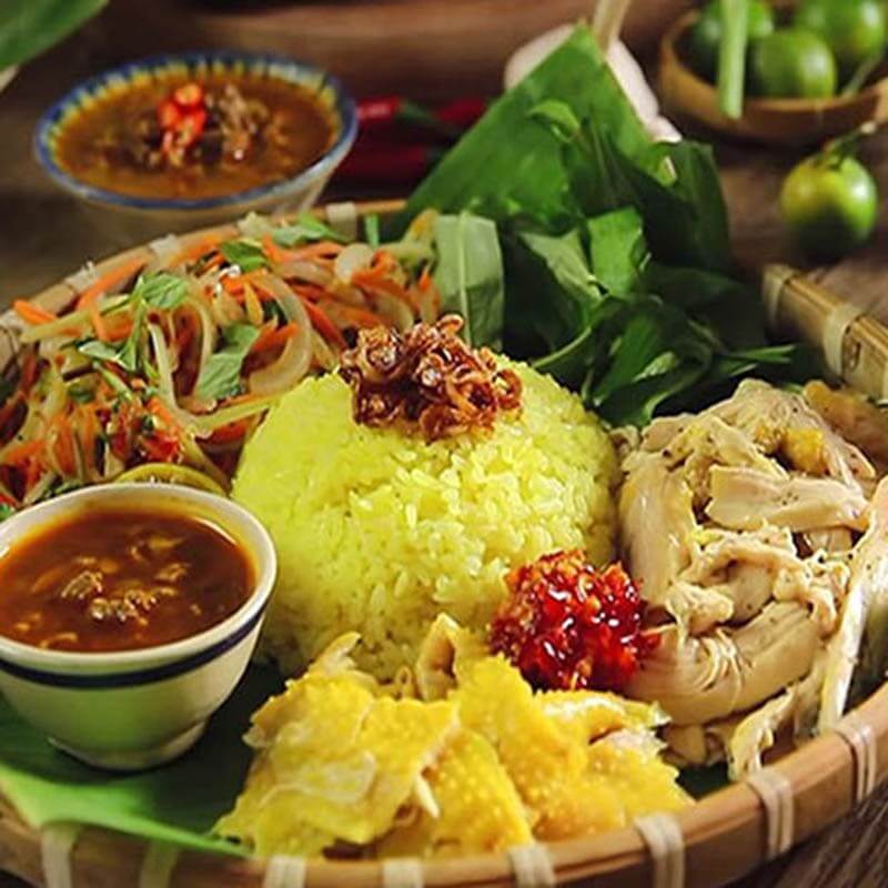 dish chiecken rice hoi an