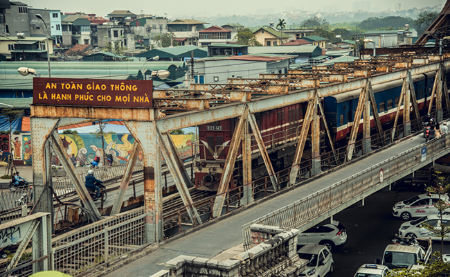 Bridge Long Bien - Hanoi