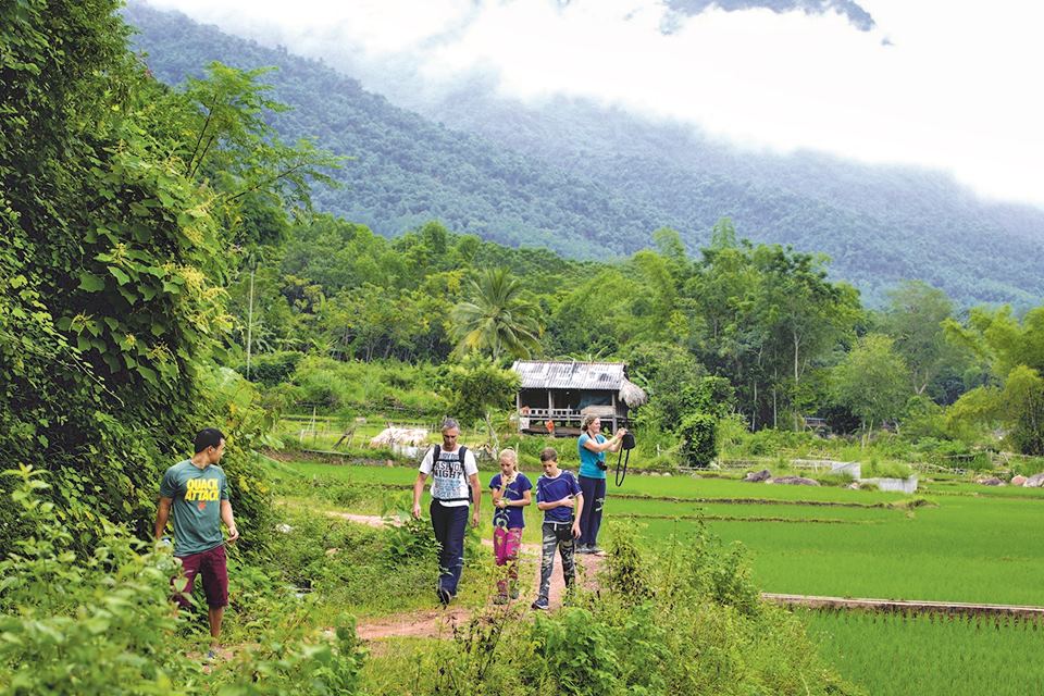 Mai Chau trekking to Hich & Buoc village