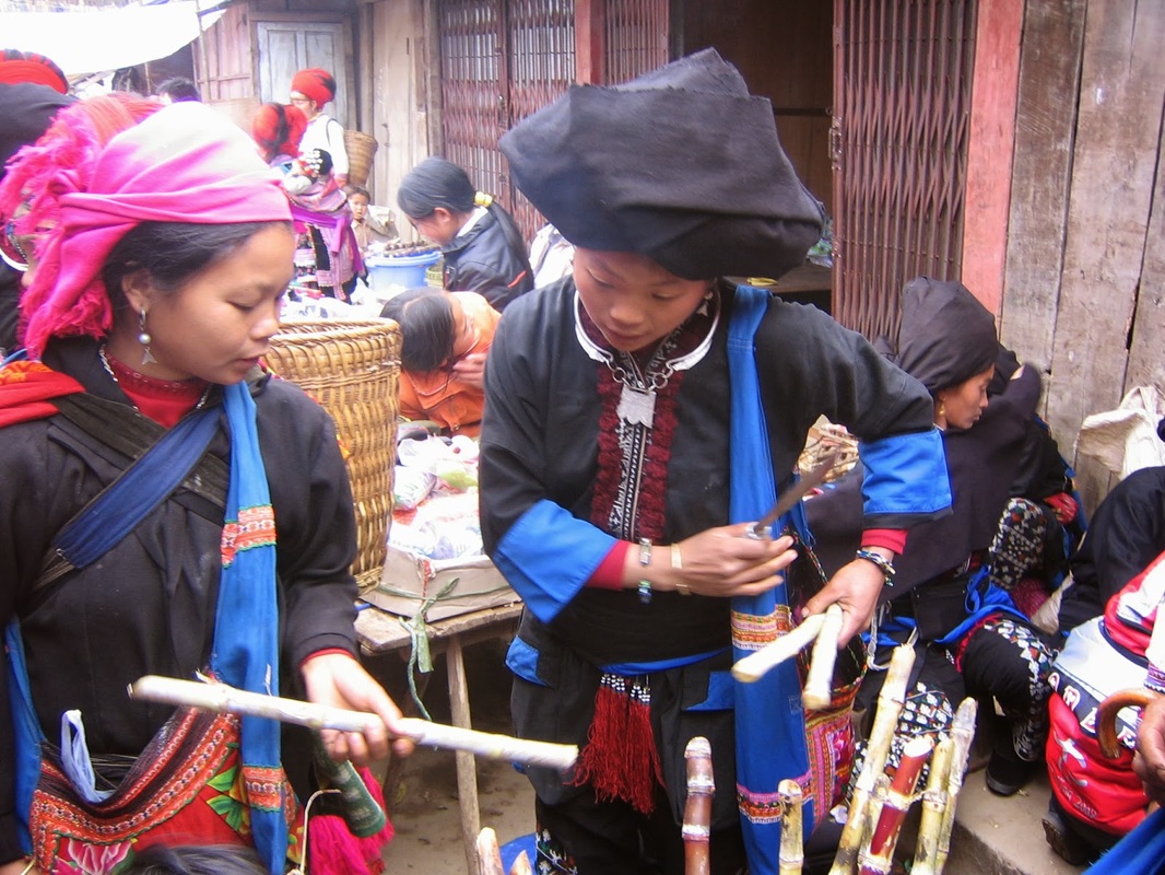 Muong Hum Market around Sapa