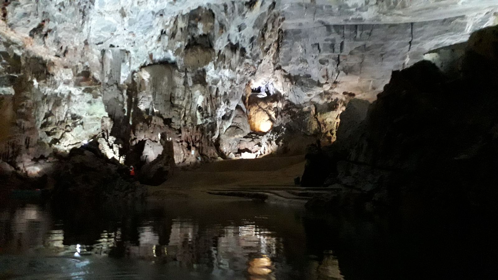 Inside Phong Nha cave