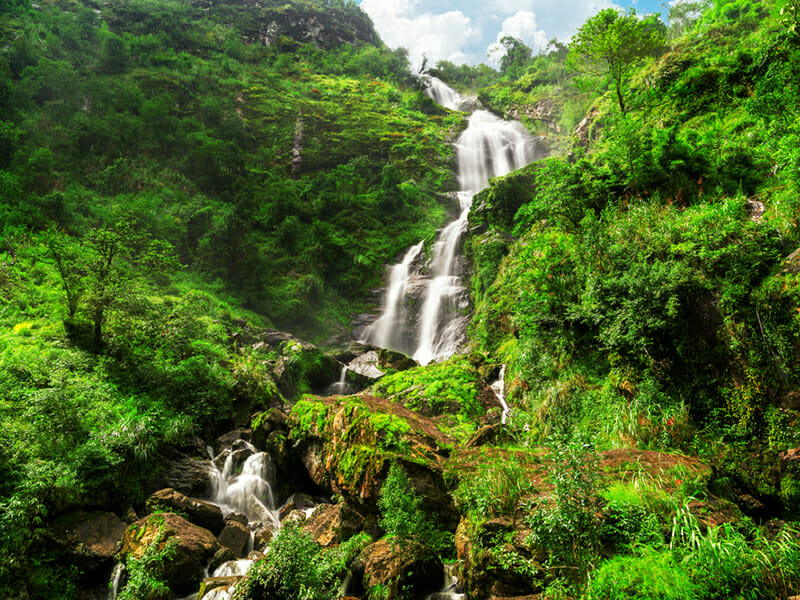 Silver waterfall sapa