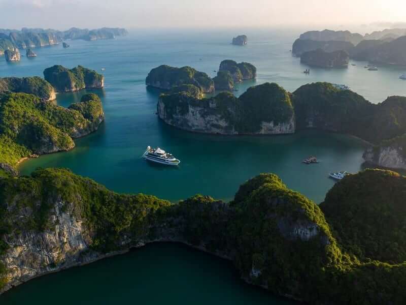 Halong bay cruise - airport transfer from Cat Bi-Hai Phong airport