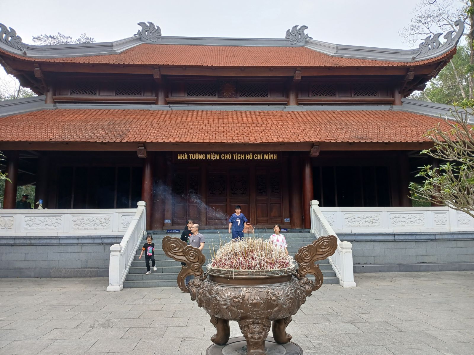Temple to worship Uncle Ho