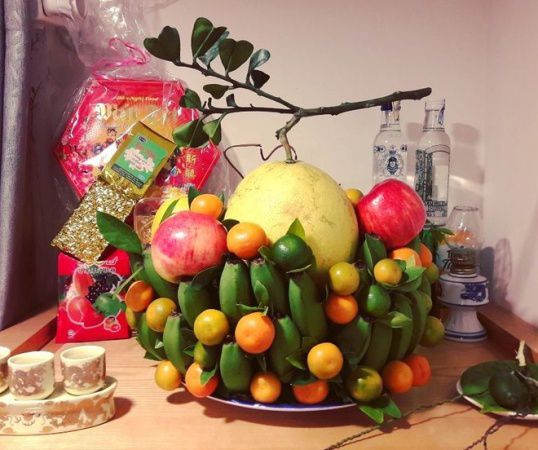 Fruit tray in the north
