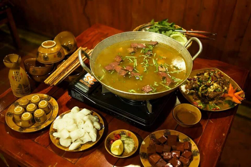 Thang Co local dish to taste in Sapa
