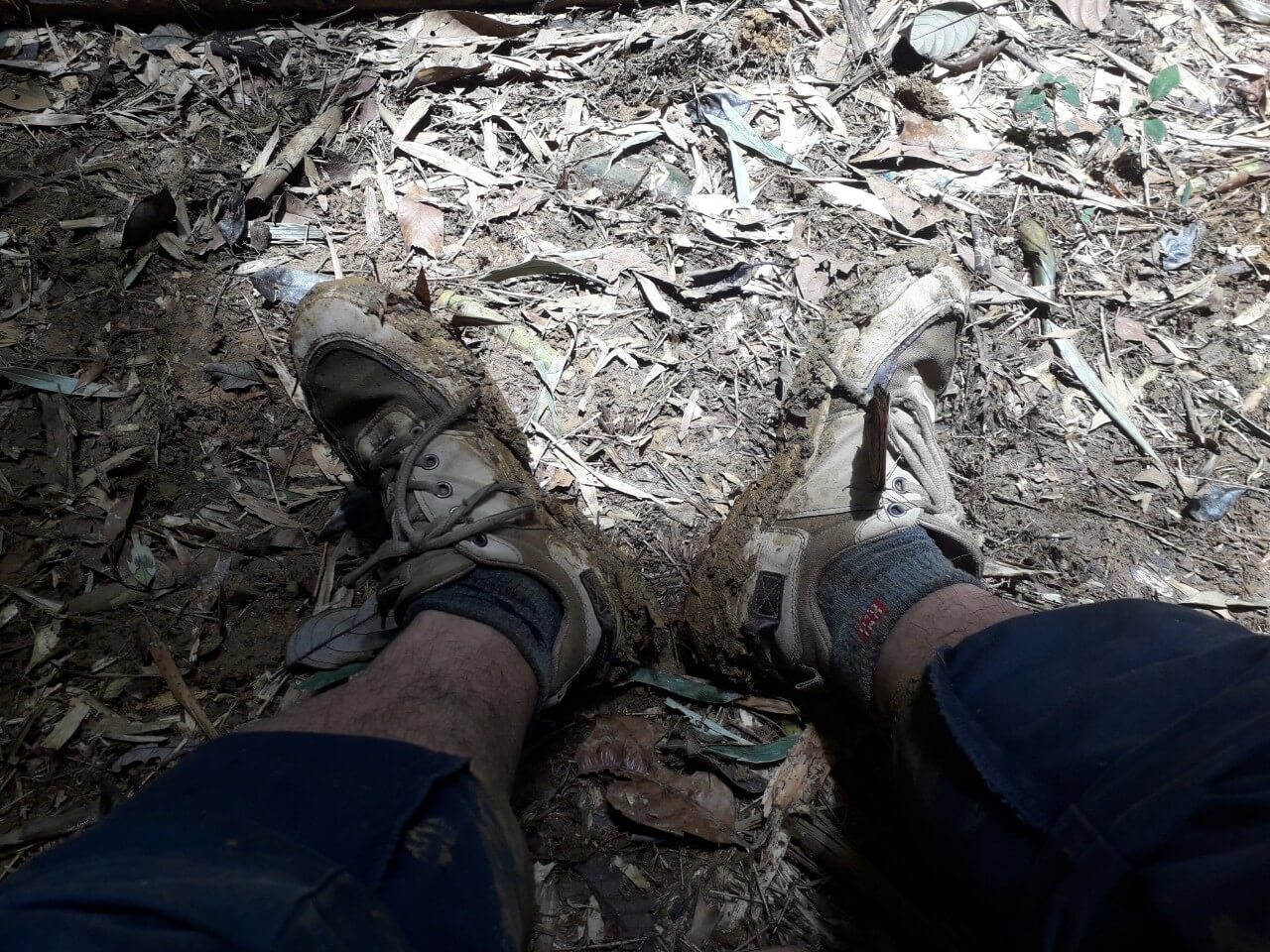Trekking shoes to Pu Luong mount