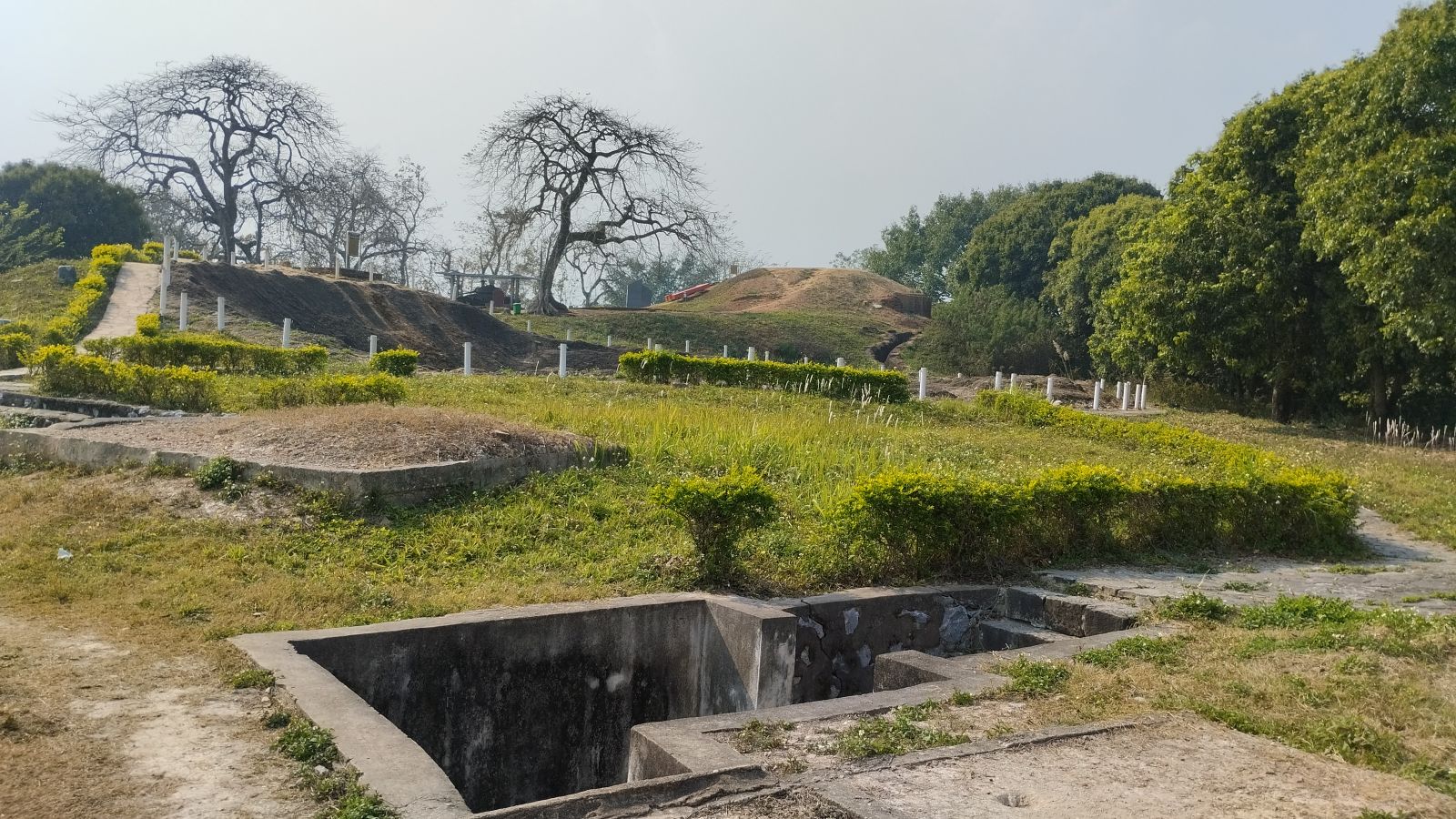 Trenches in Dien Bien Phu Site