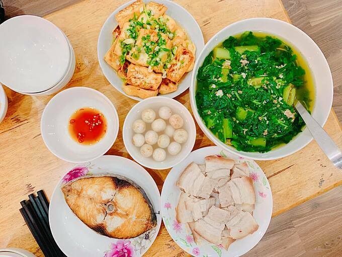 Vietnamese meals - northern Vietnam