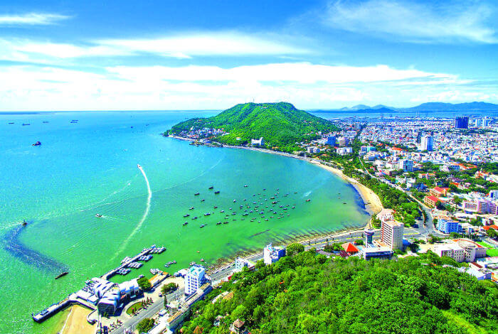 Vung Tau city beach