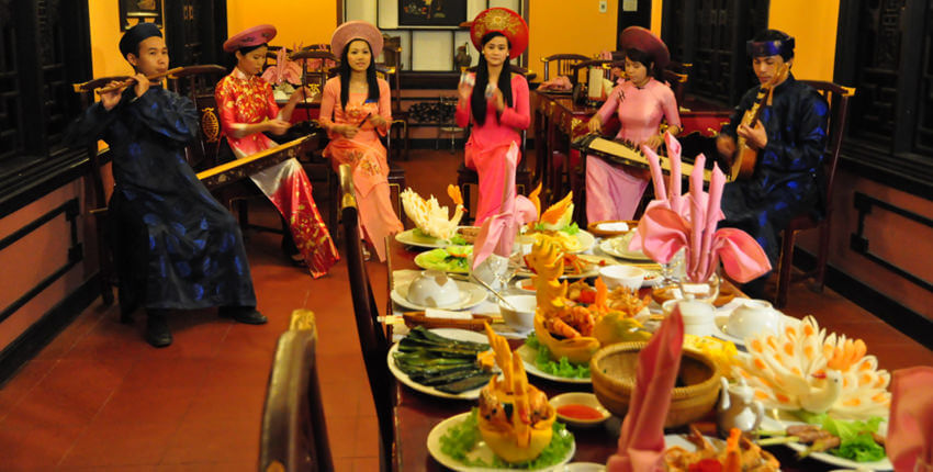 Royal banquet in Hue - thing to try in Vietnam