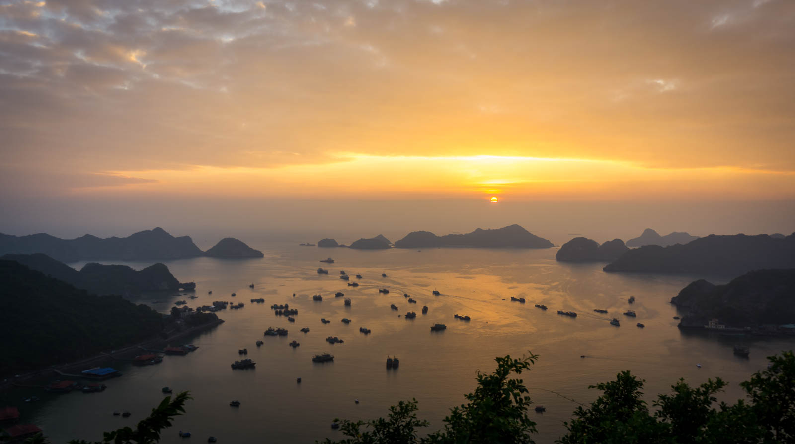 Sunset at Cannon Fort - Cat Ba