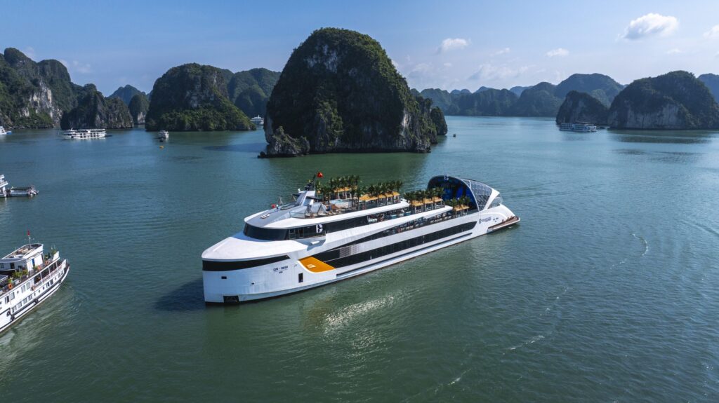 Luxury Halong Bay Day Trip Aboard the 6-Star Dolphin Cruise