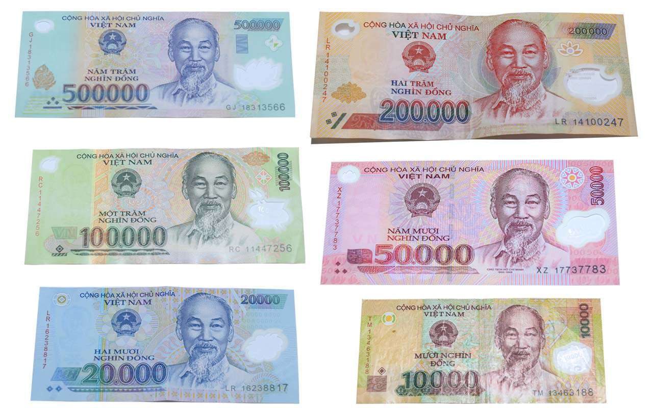 Vietnamese Currency Dong Collection