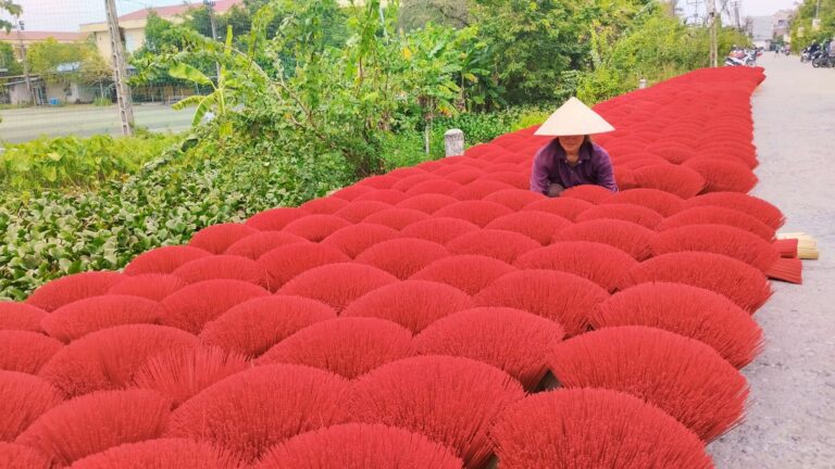 From Hanoi to Hidden Gems: Quang Phu Cau Incense Village & Quan Son Lake Day Tour