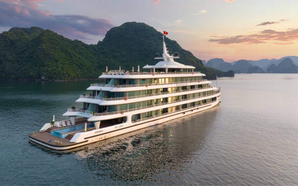 Luxury Halong Bay Exploration: 2-3 Days on 6-Star Catherine Cruise