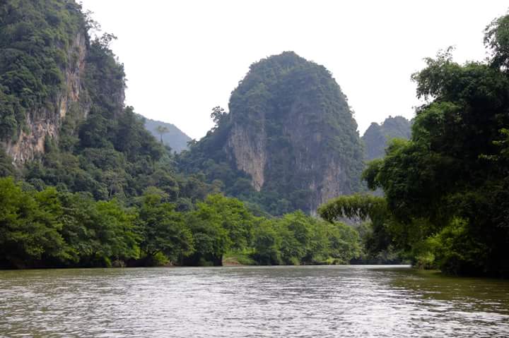 The view of Ba Be lake