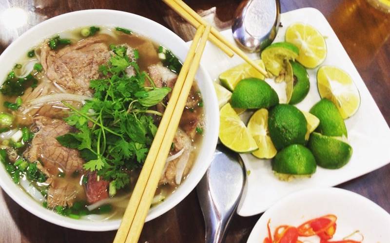 Rice noodle with beef
